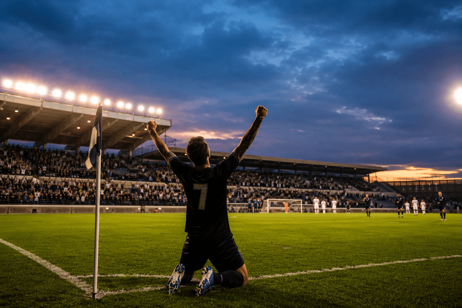Soccer match drama - illustration, Jake Team LLC