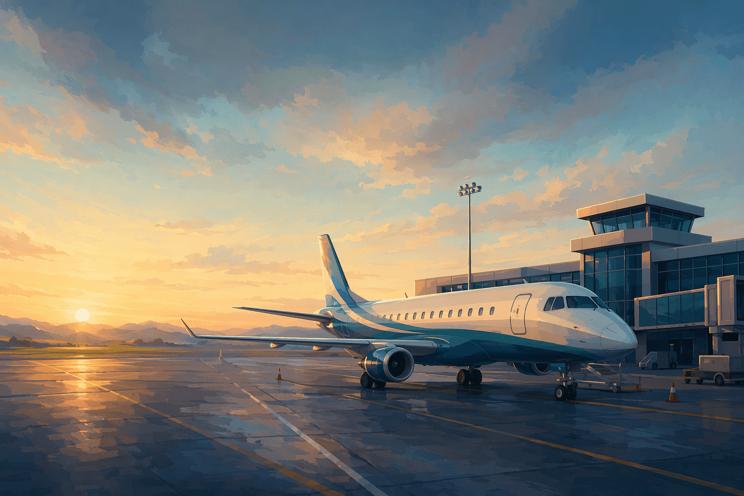 Airport Expansion - illustration, Jake Team LLC
