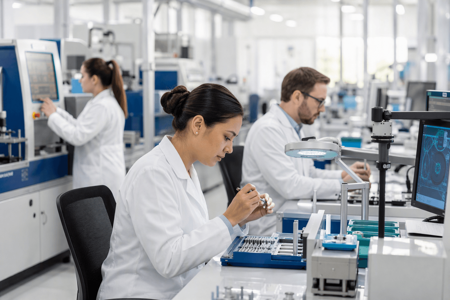Medical Manufacturing Earnings - illustration, Jake Team LLC