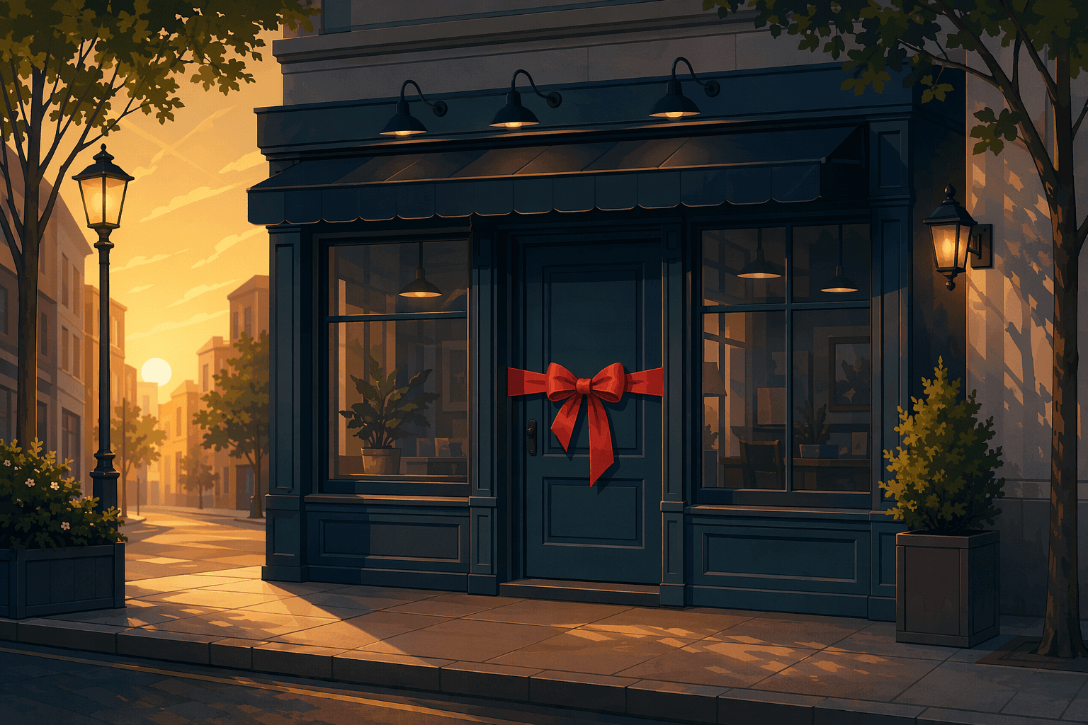 New Business Opening - illustration, Jake Team LLC