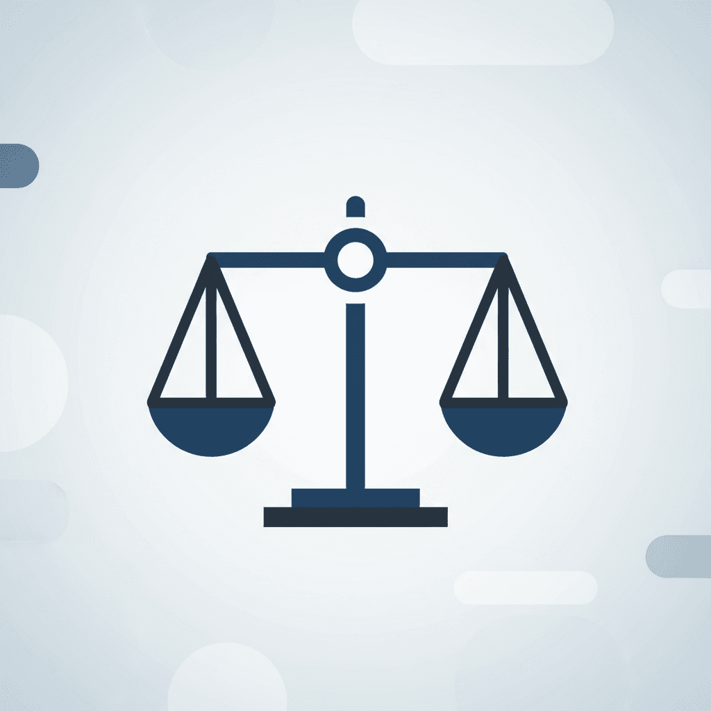 Justice scales - illustration, Jake Team LLC